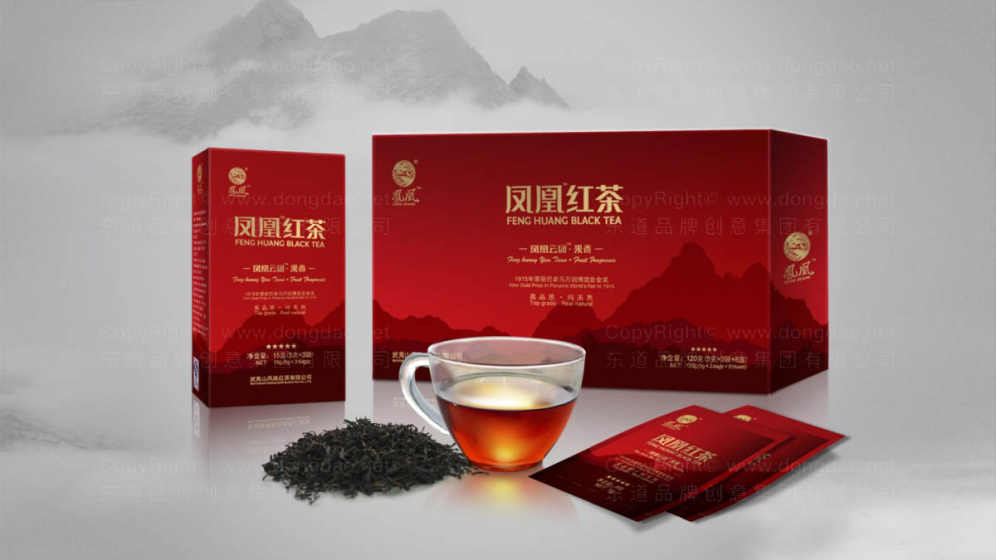 设计logo有什么要求,凤凰红茶茶叶logo设计案例图片